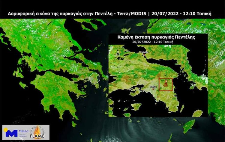 Πυρκαγιές: Κάηκαν πάνω από 20.000 στρέμματα στην Πεντέλη