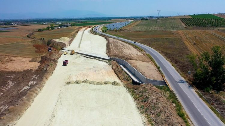 Oλοκληρώνεται στο σύνολό του  ο κλειστός αυτοκινητόδρομος που ενώνει τη Λάρισα με τα Τρίκαλα