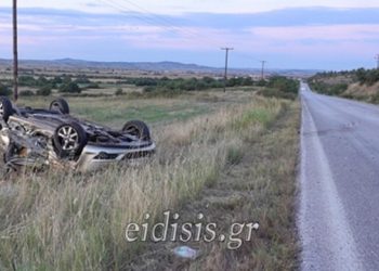 Περιπολικό χτύπησε αγριογούρουνα και έπεσε πάνω του Ι.Χ – Δυο νεκροί και τέσσερις τραυματίες