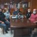 Επίσκεψη του  Δ.Σ του Πολιτιστικού & Μορφωτικού Συλλόγου Παλαιοκαρυας «Ή Γκρόπα» στον Χρήστο Μιχαλάκη