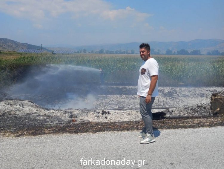 Αποφεύχθηκαν τα χειρότερα χάρη στην άμεση κινητοποίηση του αντιδημάρχου Βαγγέλη Κοσμά
