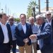 Ο Λιούτας με τον Αναπληρωτή Υπουργό Εσωτερικών, Στέλιο Πέτσα, σε κλιμάκιο της ΝΔ στην Πρέβεζα