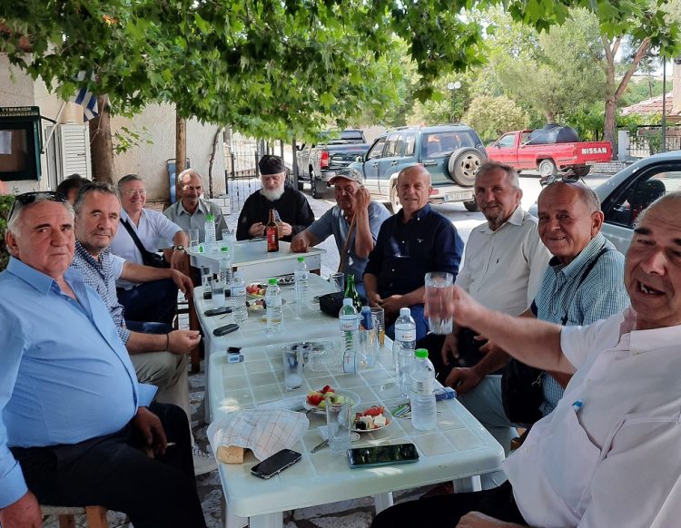 Θερμή υποδοχή για τον Σιμορέλη ψηλά στον Αη Λια
