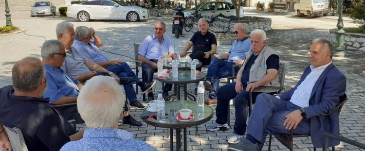 Επίσκεψη Βλαχογιάννη στην Οιχαλία