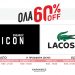 Ανοιχτό το Σάββατο το KARAKIKES Shopping Center με όλα τα Lacoste – DSQUARED2 σε εκπτωση -60%