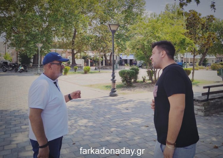 Ολοκληρώνεται η ανάπλαση της κεντρικής πλατείας Οιχαλίας