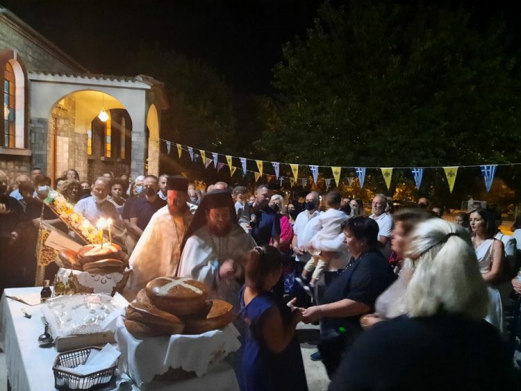 H εορτή της Κοιμήσεως της Θεοτόκου στην Πηνειάδα