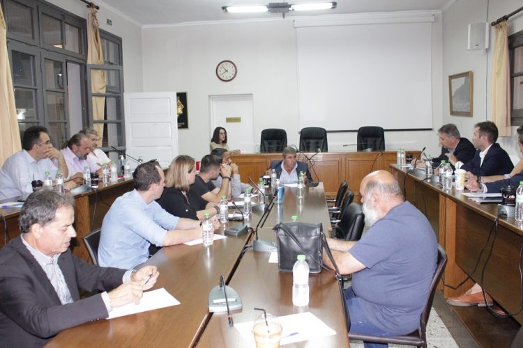 Συνεδρίαση του Δ.Σ. της Ομοσπονδίας Εμπορίου και Επιχειρηματικότητας Θεσσαλίας(ΟΕΜΕΘ)