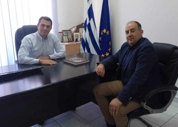 Συνάντηση του Υπουργού Κώστα Σκρέκα με το νέο Διευθυντή Β/θμιας Εκπαίδευσης Τρικάλων