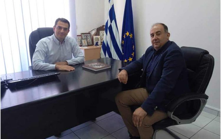 Συνάντηση του Υπουργού Κώστα Σκρέκα με το νέο Διευθυντή Β/θμιας Εκπαίδευσης Τρικάλων