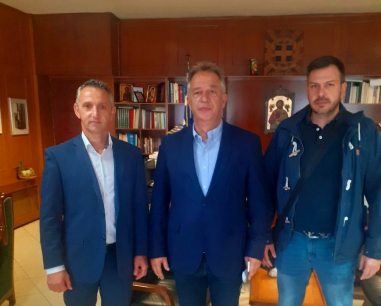 Συνάντηση Χρήστου Μιχαλάκη με τον Αξιωματικό Σύνδεσμο της Πρεσβείας της Κύπρου