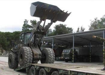 Νέα μηχανήματα έργου στις Στρατιωτικές Μονάδες της Θεσσαλίας