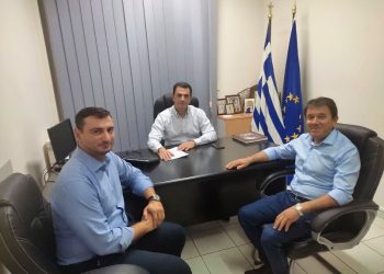 Συνάντηση Σκρέκα με το προεδρείο του συνδέσμου υδραυλικών Τρικάλων για το κρίσιμο ζήτημα της ενέργειας