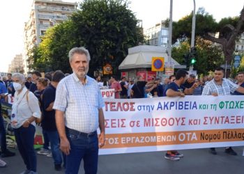 Ο υποψήφιος Δήμαρχος Φαρκαδόνας στην Δ.Ε.Θ.