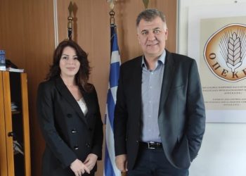 Επίσκεψη εργασίας της Κ. Παπακώστα στον ΟΠΕΚΕΠΕ – Σύσκεψη με τη νέα Διοίκηση για θέματα προτεραιοτήτων του Ν. Τρικάλων