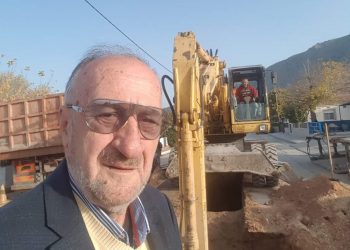 Μεριβάκης: Έργο της πρώην δημοτικής αρχής και η κατασκευή δικτύου αποχέτευσης στην Φαρκαδόνα