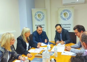 Ενίσχυση συνεργασίας Δήμου – Εμπορικού Συλλόγου σε πλήθος θεμάτων