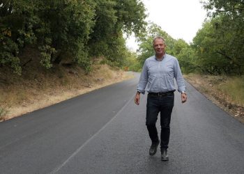 Η Περιφέρεια Θεσσαλίας συνεχίζει τα έργα για την ενίσχυση της ασφάλειας του οδικού δικτύου