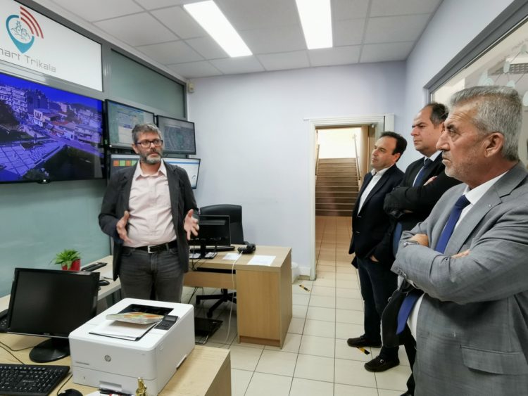 Κρατικοί αξιωματούχοι της Παλαιστίνης στα Τρίκαλα