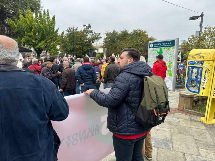 Στήν πρώτη γραμμή της απεργίας
