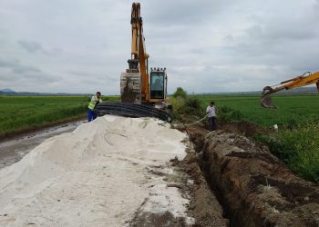 Ακόμη 3.600 μέτρα υπόγειων αγωγών άρδευσης σε Κρήνη, Βασιλί  και Πυργάκια από την Περιφέρεια Θεσσαλίας