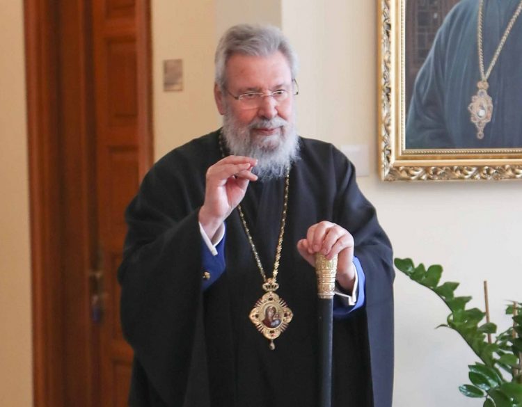 Εκοιμήθη ο Μακαριώτατος Αρχιεπίσκοπος Κύπρου κυρός Χρυσόστομος