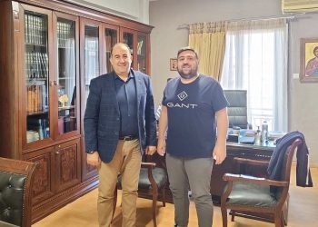 Τον Δ/ντή Δευτεροβάθμιας Εκπαίδευσης επισκέφτηκε ο Γιάννης Χάιδος