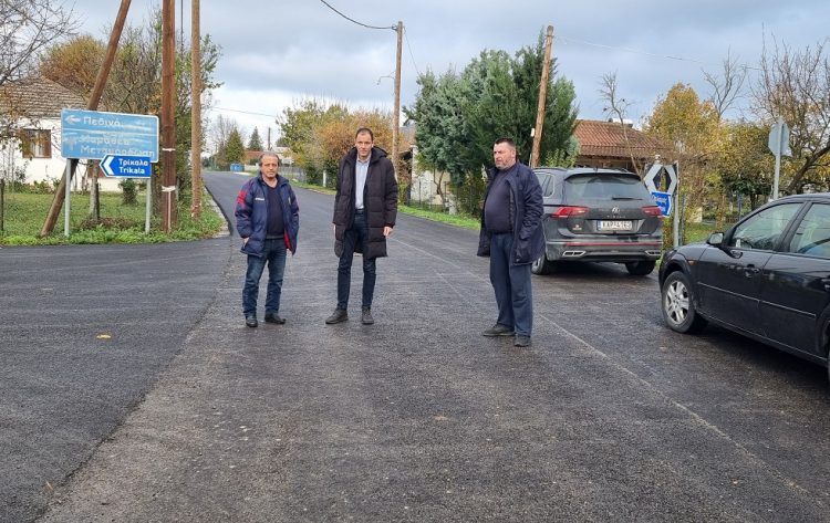 Ασφαλτόστρωση στο δρόμο Κοσκινάς – Μαραθέα