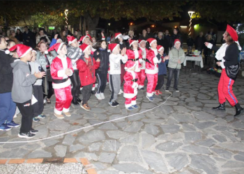 Φωταγώγηση Χριστουγεννιάτικου Έλατου στο Παλαιομονάστηρο