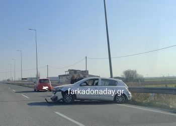 Τροχαίο ατύχημα επί της Εθνικής Οδού Τρικάλων – Λάρισας στους Ταξιάρχες