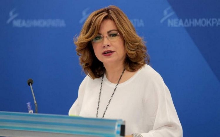 ΝΔ: Αναστέλλεται η κομματική ιδιότητα της Μαρίας Σπυράκη