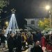 Φωταγωγήθηκε το χριστουγεννιάτικο δέντρο στους Ταξιάρχες