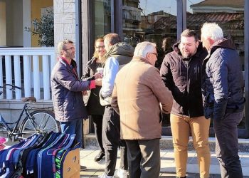 Επίσκεψη Χάιδου στη λαϊκή αγορά Οιχαλίας