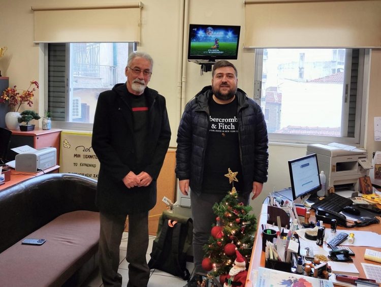 Επίσκεψη Χάιδου στον σύλλογο πολυτέκνων
