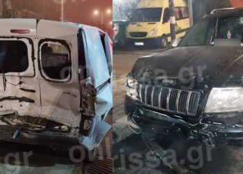 Σμπαράλιασε τρία αυτοκίνητα προτού καταλήξει να φύγει μόνος του εκτός δρόμου