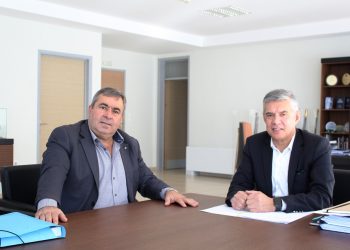 Συνάντηση Αγοραστού – Μαράβα για το Γεωπάρκο Μετεώρων- Πύλης