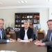 Συνάντηση  Αγοραστού με τον Πρόεδρο της Ομοσπονδίας Εμπορίου και Επιχειρηματικότητας Θεσσαλίας