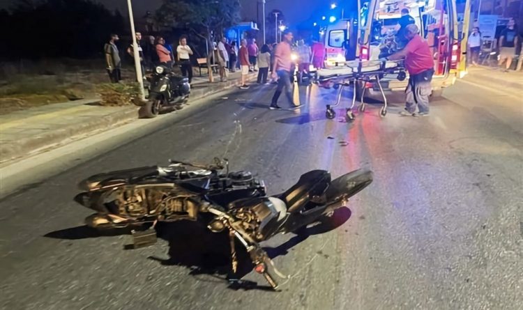 Σοβαρό τροχαίο στη Λάρισα – Μηχανή έφυγε από το δρόμο, τραυματίστηκε 46χρονος