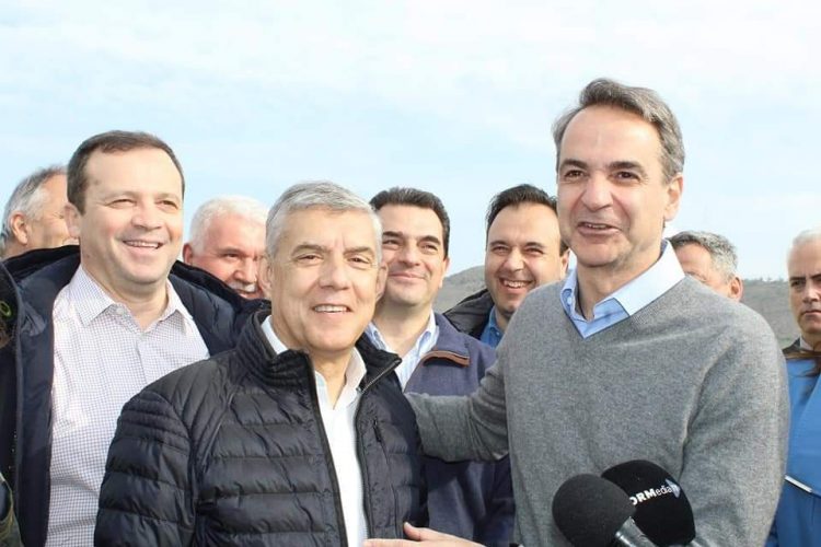 Στα Τρίκαλα ο πρωθυπουργός Κυριάκος Μητσοτάκης