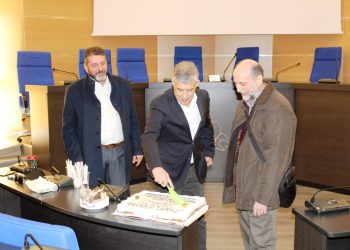 Παρουσία Αγοραστού η κοπή πίτας της Διεύθυνσης Κτηνιατρικής της Περιφέρειας Θεσσαλίας