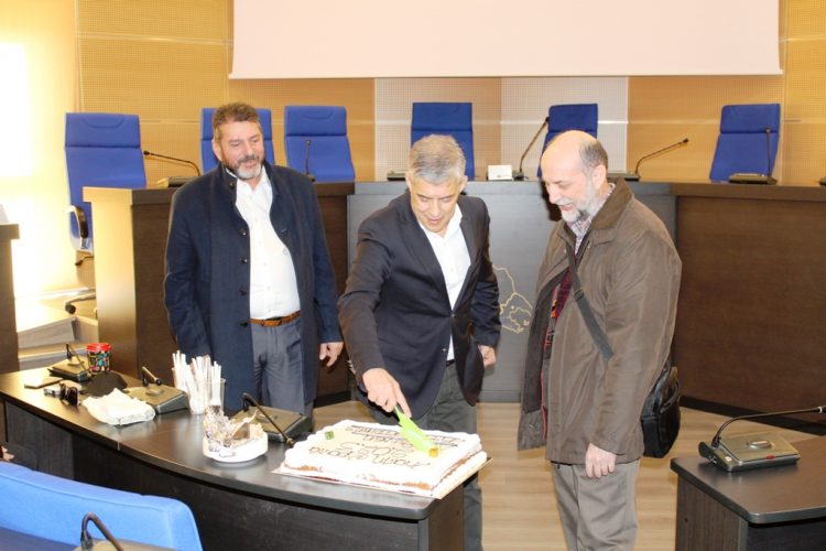 Παρουσία Αγοραστού η κοπή πίτας της Διεύθυνσης Κτηνιατρικής της Περιφέρειας Θεσσαλίας