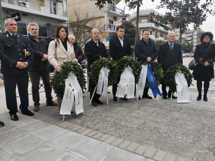 Τιμήθηκε η 98η επέτειος της Αγροτικής και Λαϊκής Εξέγερσης του 1925 στα Τρίκαλα