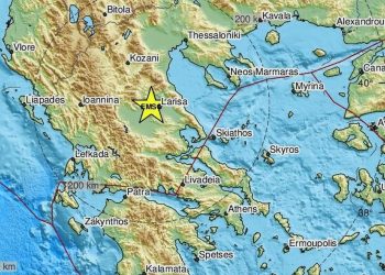 Σεισμός πολύ κοντά στη Φαρκαδόνα σημειώθηκε σήμερα, τα ξημερώματα της Πέμπτης