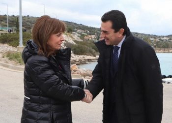 Σακελλαροπούλου και Σκρέκας επισκέφτηκαν τη Ρεβυθούσα