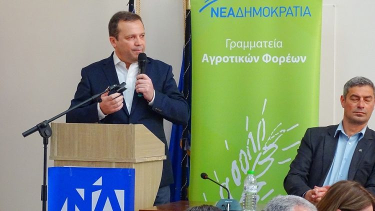 Θανάσης Λιούτας: Βασικός αναπτυξιακός πυλώνας για την Νέα Δημοκρατία ο Πρωτογενής Τομέας