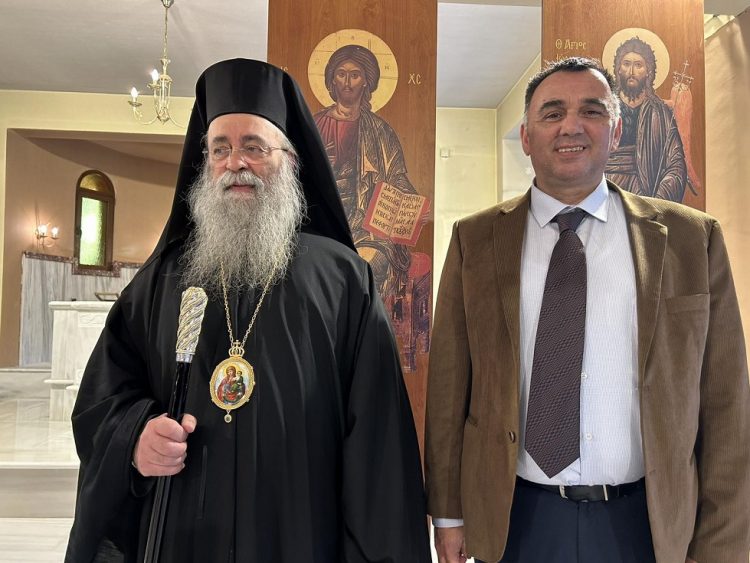 Ο πρόεδρος Ιεροψαλτών Ν. Τρικάλων σε ημερίδα στην Δράμα