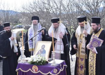 Τρισάγιο στον τόπο του Σιδηροδρομικού δυστυχήματος