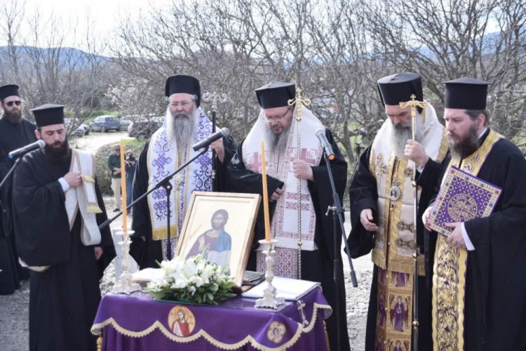 Τρισάγιο στον τόπο του Σιδηροδρομικού δυστυχήματος