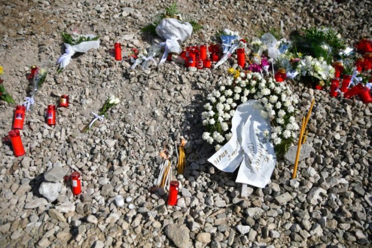 Τρισάγιο στον τόπο του Σιδηροδρομικού δυστυχήματος