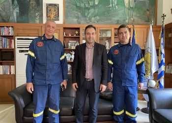 Στον Δήμαρχο Τρικκαίων, νέοι διοικητές πυροσβεστικών υπηρεσιών στον νομό Τρικάλων